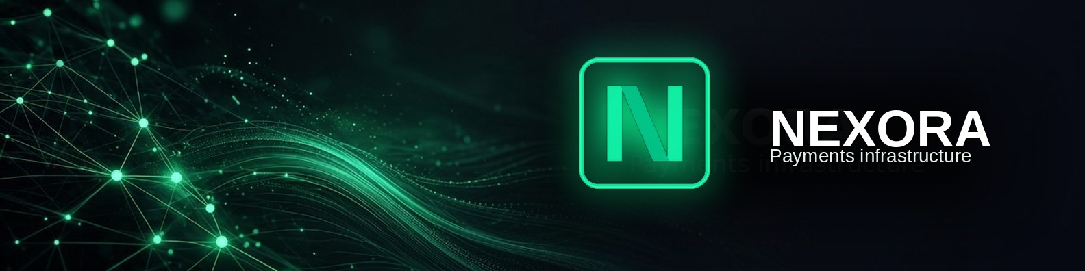 Sample output for LinkedIn Banner · Company Name + Industry Backdrop