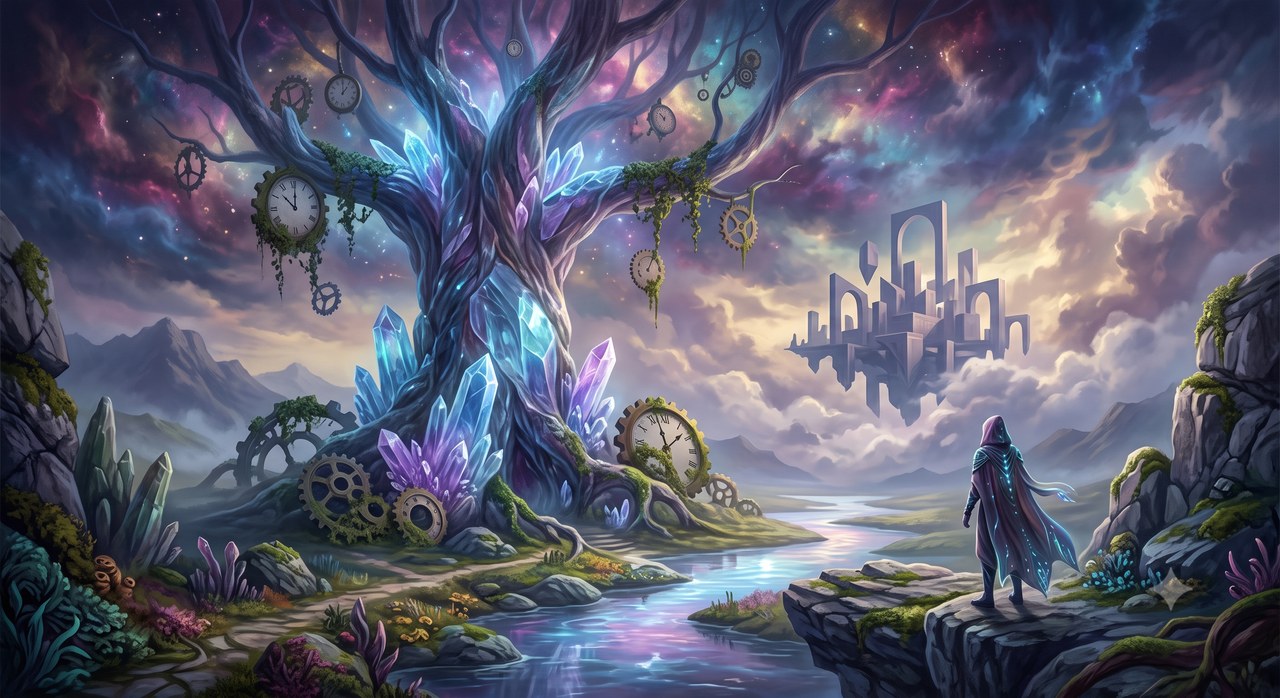 Sample output for Surreal Dreamscape Art — Midjourney Prompt