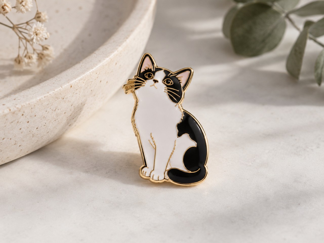 Sample output for Midjourney Product Photo Prompt — Enamel Pin
