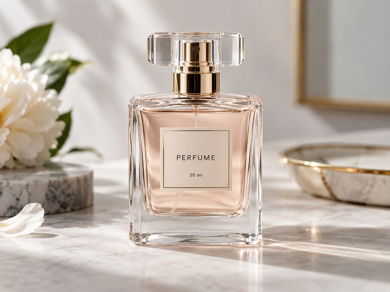 Sample output for Midjourney Product Photo Prompt — Perfume Bottle