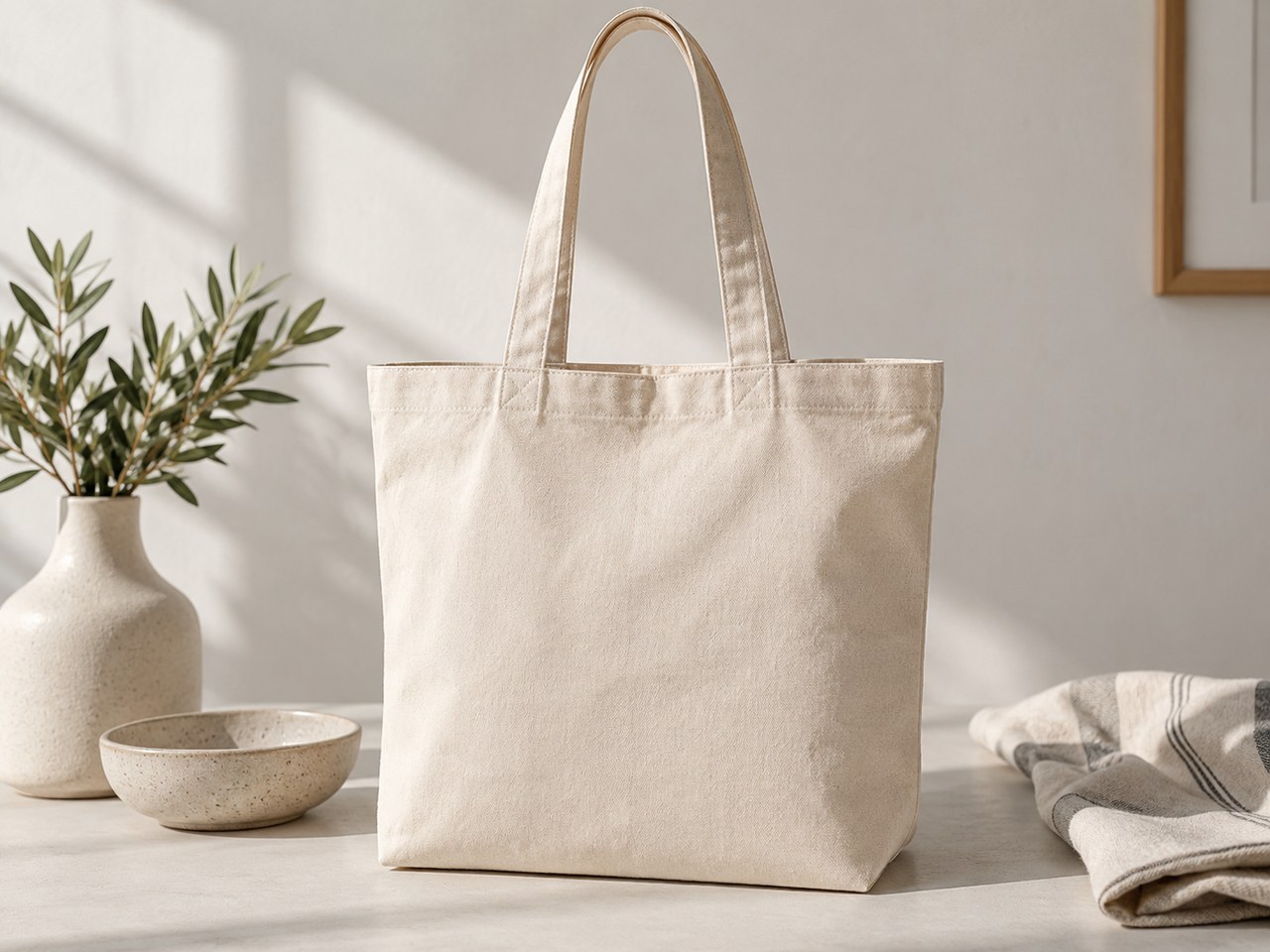 Sample output for Midjourney Product Photo Prompt — Tote Bag