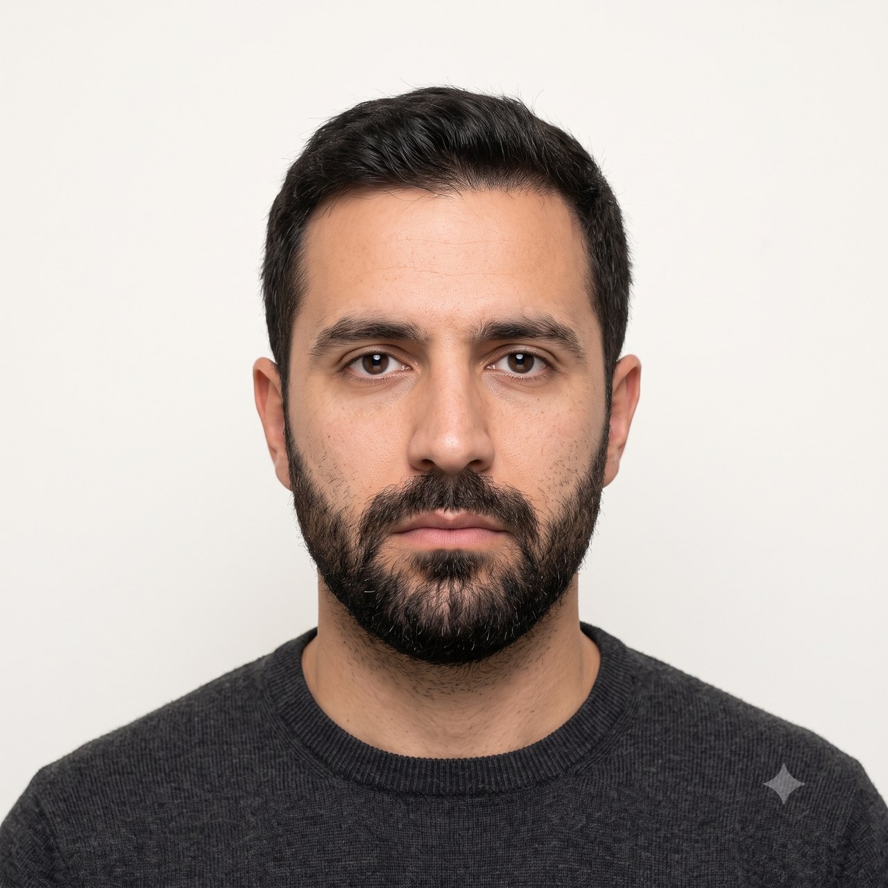 Listing sample for ChatGPT Prompt for Passport-Style Photo (style concept; not an end-user likeness)