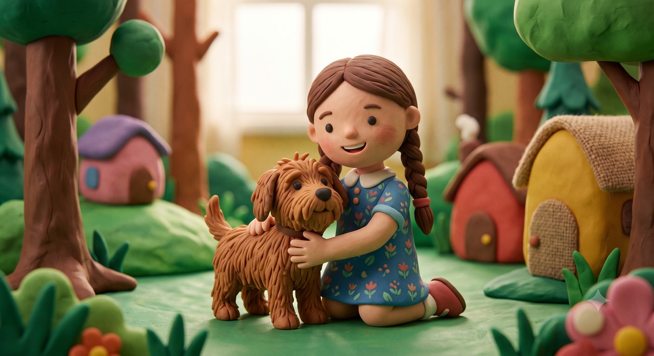 Sample output for Soft Claymation Art (SD)